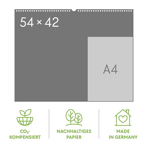 Germany Calendar 2026: Enchanting Landscapes in Landscape Format (54x42cm)
