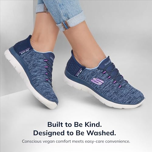 Skechers 'Summits Dazzling Haze' Slip-Ins Damen Sneaker (Navy)