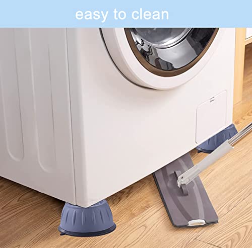 Nutabevr Universal Washing Machine Anti-Vibration Feet (4 pieces): Vibration Damper