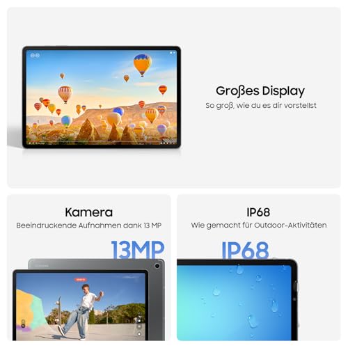 Samsung Galaxy S10 FE+ AI-Tablet Inkl. S Pen: 256GB Speicher, 12GB RAM, Silber