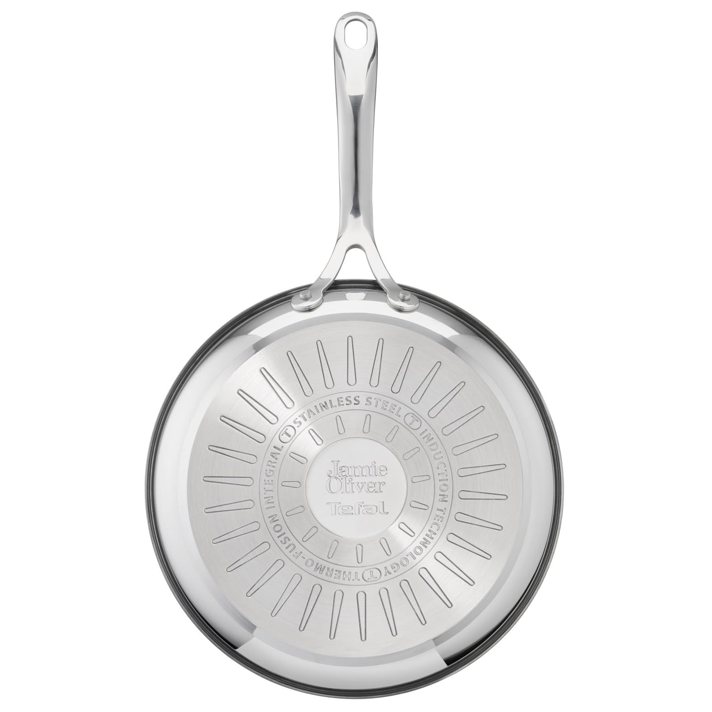 Tefal 'Jamie Oliver by Cook's Direct On' stainless steel frying pan (28cm): Oven safe