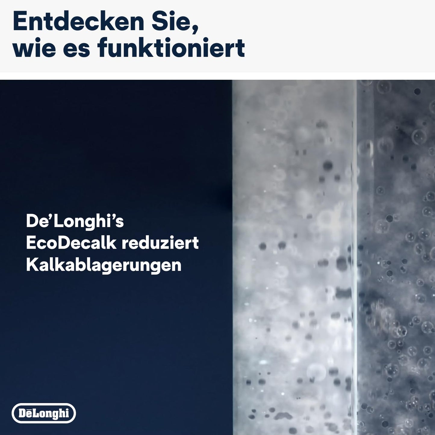 De'Longhi EcoDecalk Descaler (500ml) | For coffee machines and fully automatic coffee machines