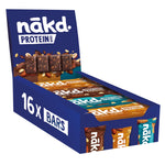 Nākd. Protein Bar Variety Pack (16 x 45g) | No Added Sugar, Vegan
