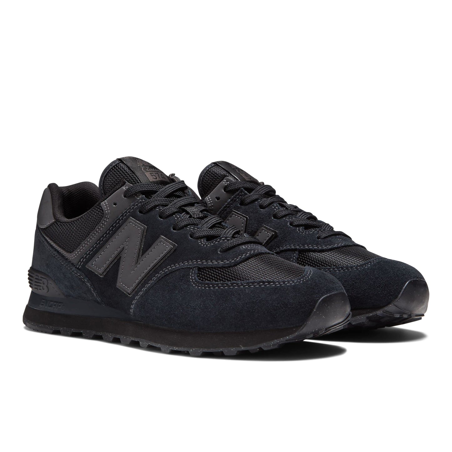 New Balance 574 Herren Sneaker in Schwarz (Triple Black): ENCAP-Zwischensohle