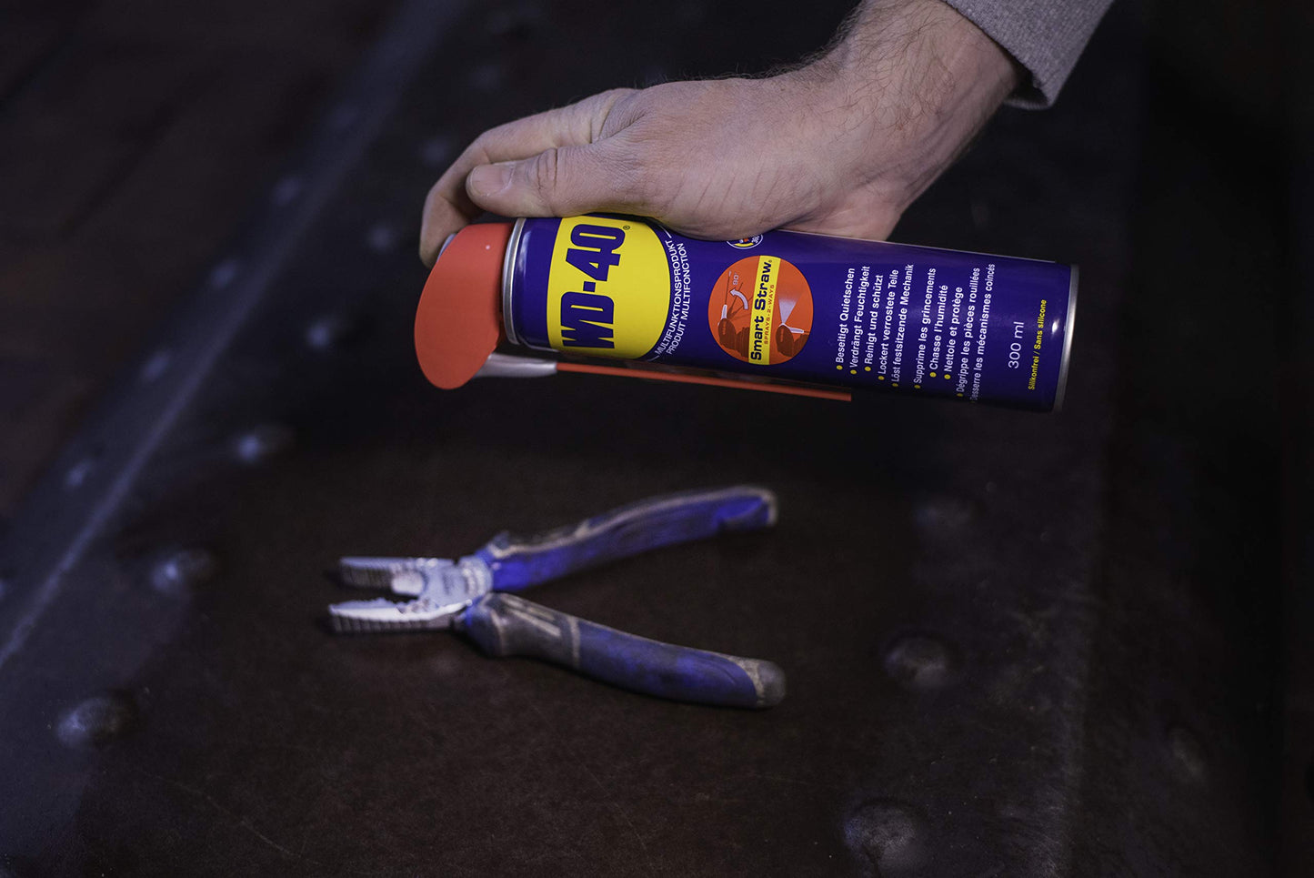 WD-40 Multi-Purpose Smart Straw, Precise Spray, Rust Protection - 400ml