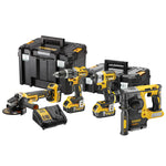 DEWALT 18V cordless combo pack (DCK422P3T) with 4 powerful tools for construction sites and workshops