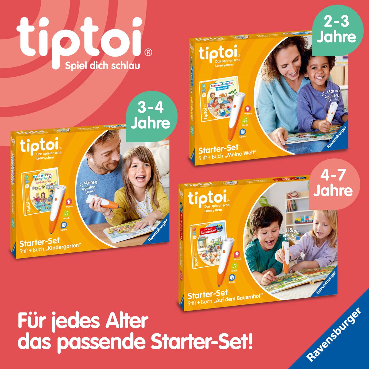 Ravensburger - tiptoi® Wieso? Weshalb? Warum? Alles über den Körper: Buch für Kinder ab 4 Jahre