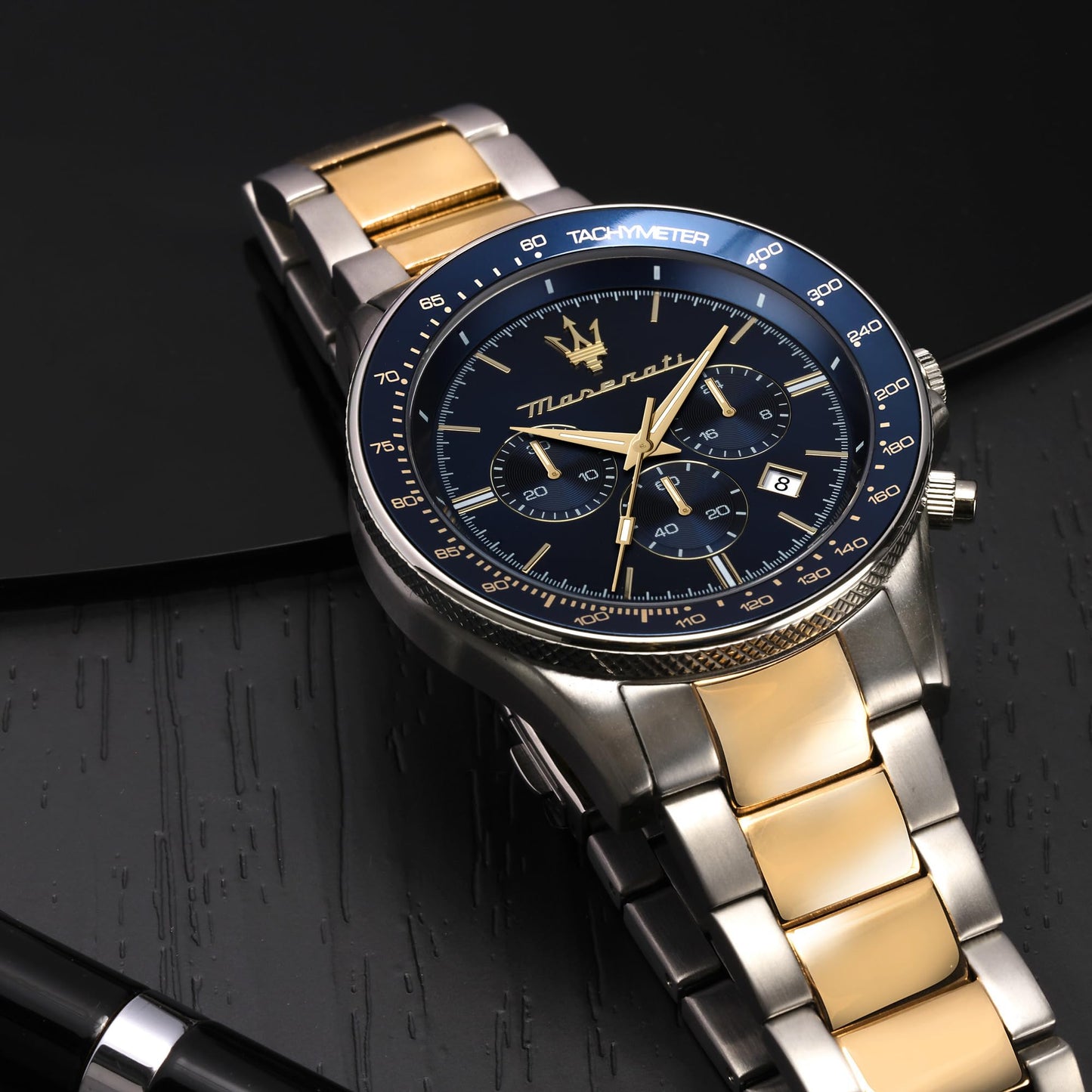 Maserati SFIDA Chronograph Analogue Men's Watch (R8873640017): Limited Edition