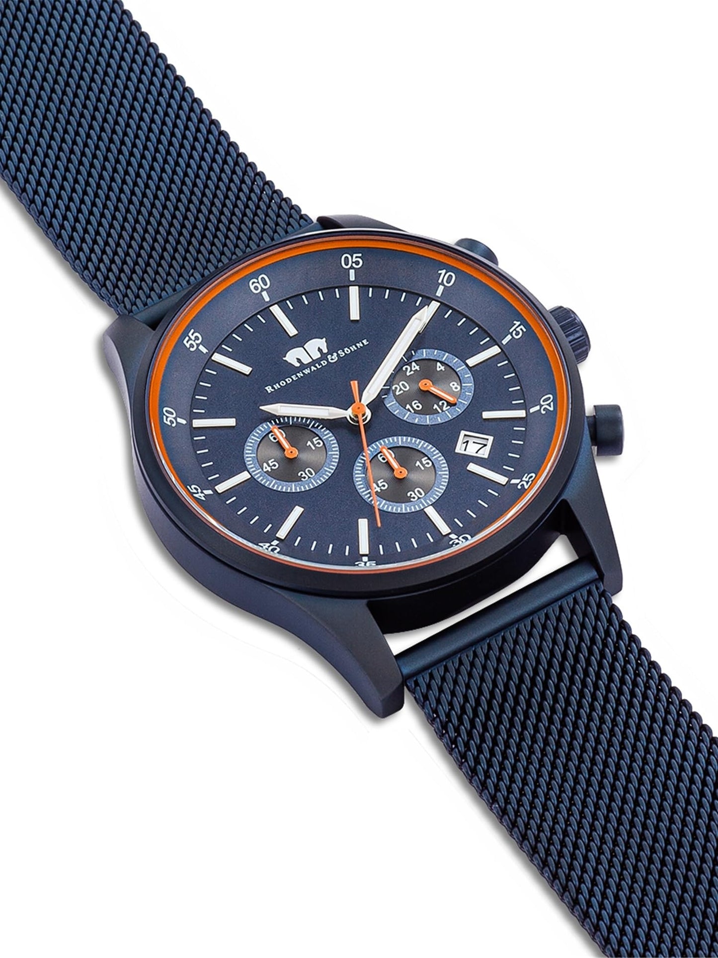 Rhodenwald & Söhne Chronograph men's watch (10010358) with stainless steel bracelet
