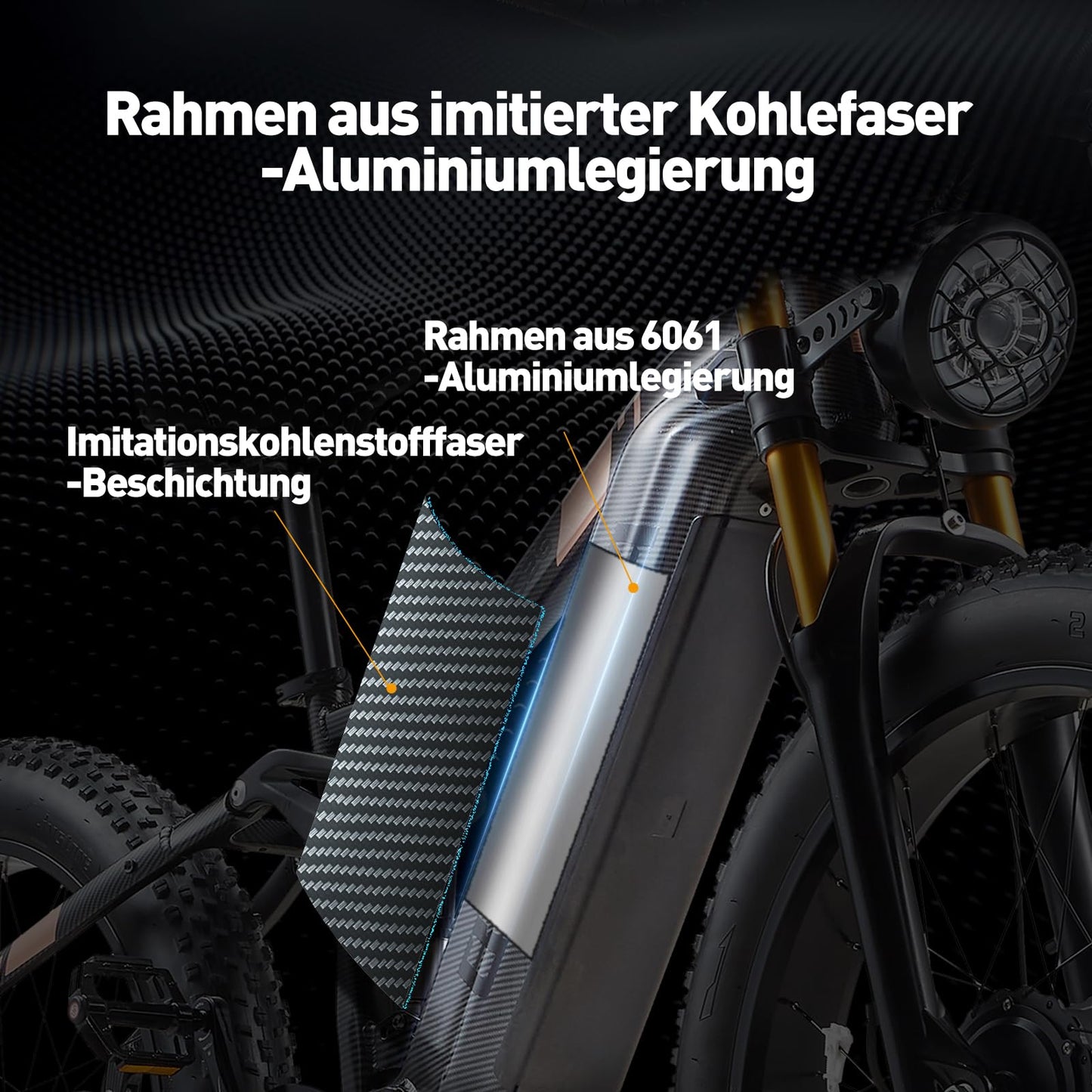 BURCHDA HC26 dual-motor e-bike with LCD display: 190Nm, 1440Wh battery up to 160km