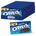 OREO Original (12x 176g): Crispy cocoa sandwich biscuit filled with cream filling