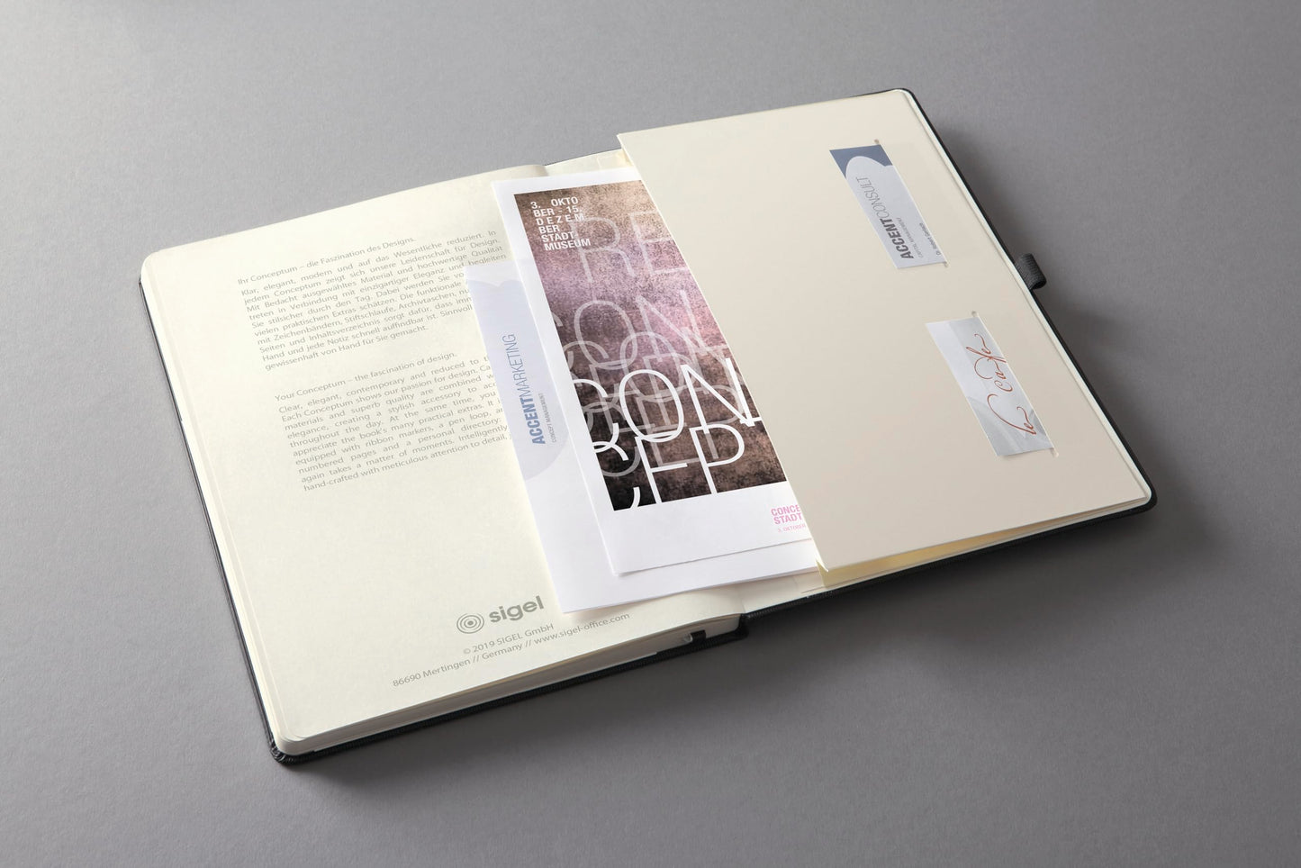 Planning book 2026 Extra-Large: A4+, hardcover, 192 pages, pen loop, archive pocket