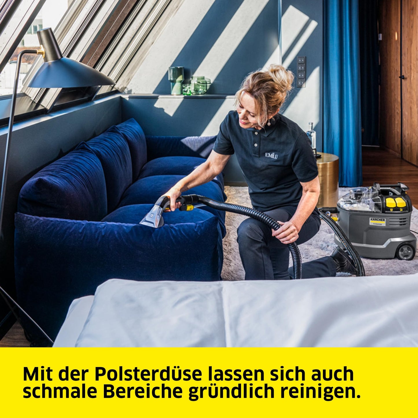 Kärcher 'Puzzi 8/1' Waschsauger für die Reinigung von Polstern inkl. Polsterdüse