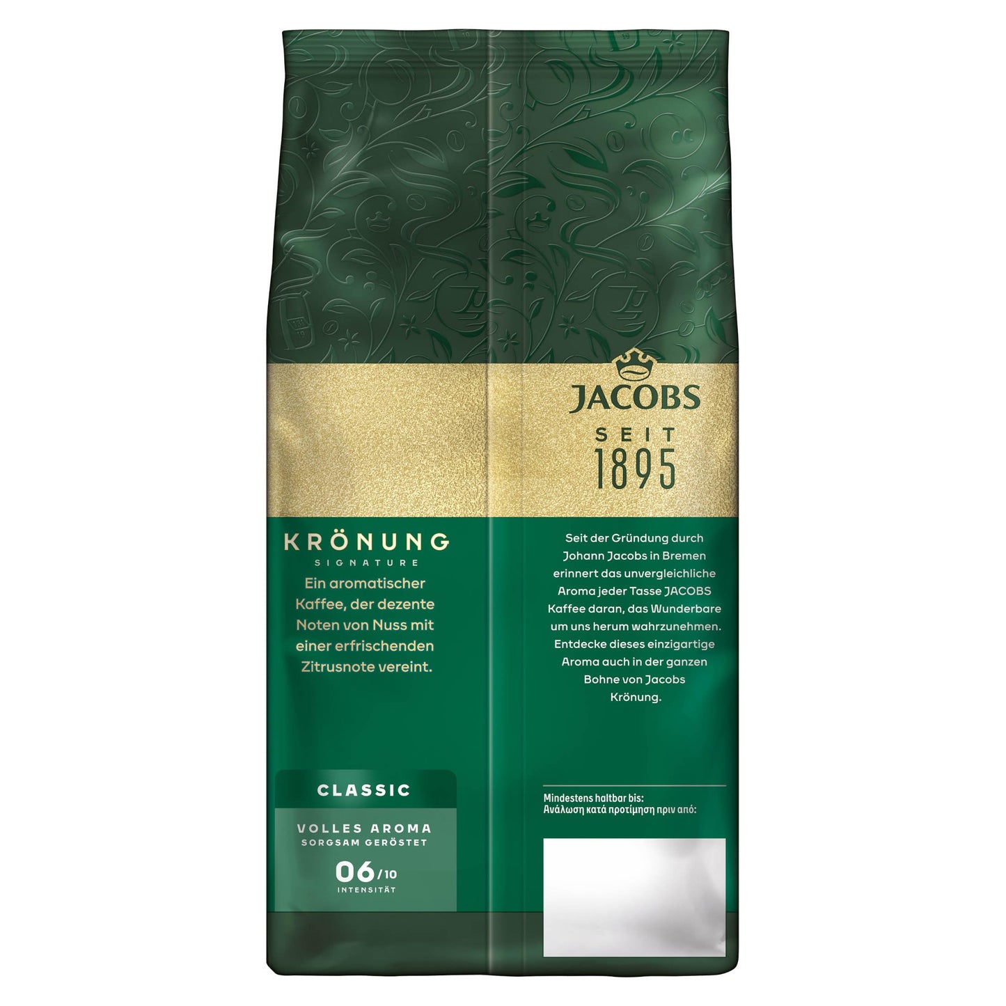 JACOBS Krönung Signature CLASSIC Aroma Beans (12-pack: 12x500g) Bean Coffee
