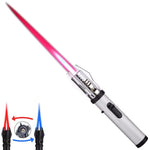 Metal Lightsaber Jet Flame Lighter with Compass | Windproof Outdoor Lighter