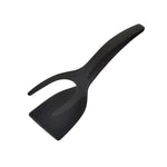 2-in-1 Spatula Tong Grip | Non-Stick: Ideal for Eggs, Pizza, Grilling, and Meat