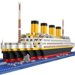 Titanic Model Building Kit with 1860 Blocks: An Ideal Gift for Children, Home, and Office Decorations