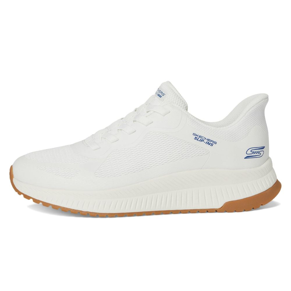 Skechers 'Bob Squad Chaos 4' Slip-Ins Herren-Sneaker (Weiß Opulenter Garten)