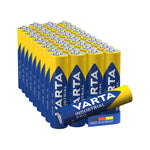 Varta Micro AAA alkaline batteries, 40-pack, 10-year shelf life
