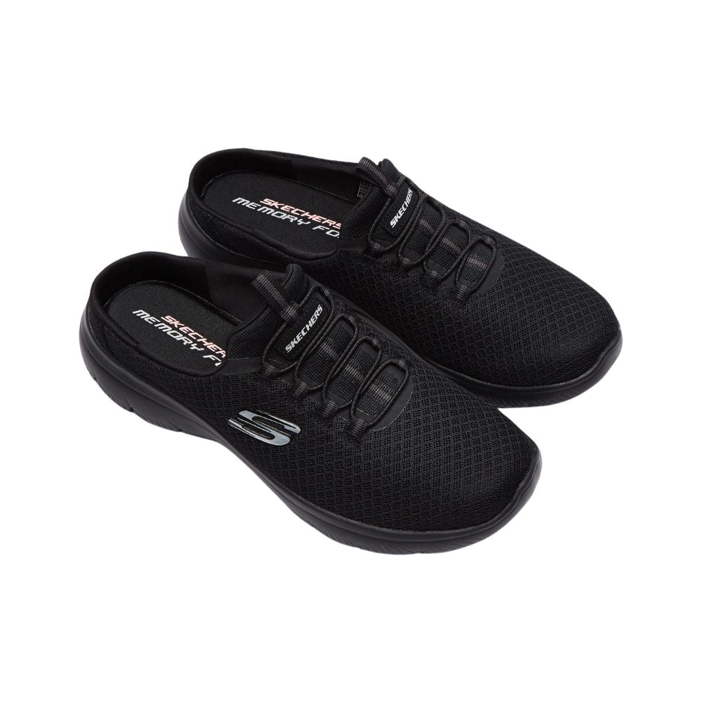 Skechers 'Summit Swift Step' Women's Sabot Mules (Black)