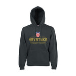 Croatia 'HRVATSKA' Fan Hoodie | Hooded sweatshirt for men and women