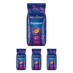 MÖVENPICK Coffee ARABICA with Robusta - Barista Espresso (4x1000g): Whole Beans