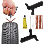 Tubeless Tire Repair, Puncture Kit with Rubber Strips for Car, Motorcycle & Truck