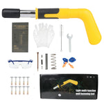 Mini Steel Nail Gun Set with Non-Slip Rubber Handle