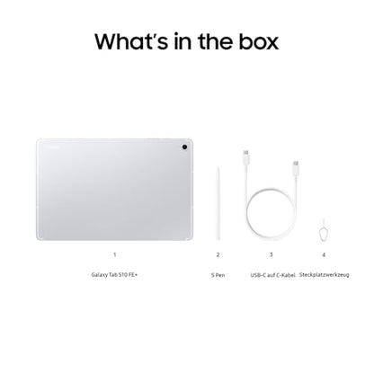 Samsung Galaxy S10 FE+ AI-Tablet Inkl. S Pen: 256GB Speicher, 12GB RAM, Silber