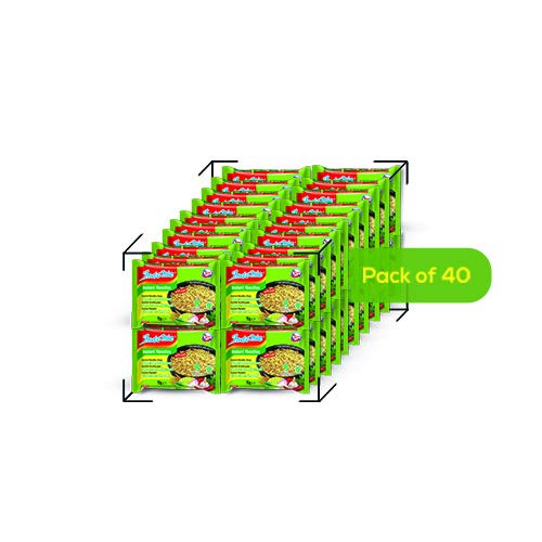 IndoMie Instant Noodle Soup (40x75g) with Vegetable Flavor with Lime
