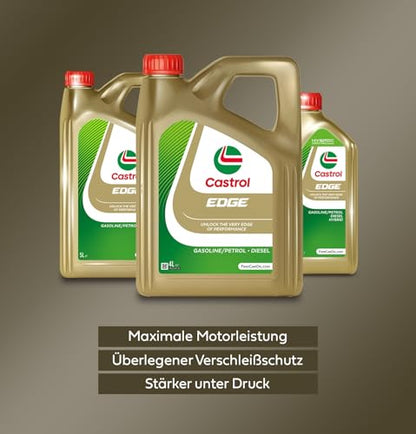 Castrol EDGE (5W-30 LL) Longlife Motoröl (5L) mit Fluid-TITANIUM-Technologie