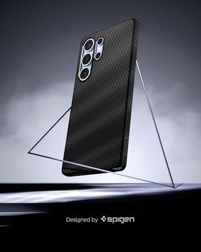 Liquid Air Case Compatible with Samsung Galaxy S25 Ultra in Black