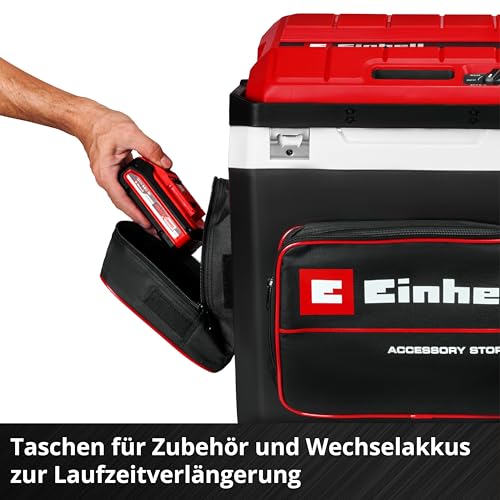 Einhell cordless cool box TE-COL 18/27 Li-Solo Power X-Change incl. bags