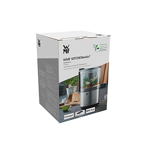 WMF Küchenminis Multizerkleinerer (0,3L) mit Einhandbedienung | 65W, Abnehmbarer Behälter