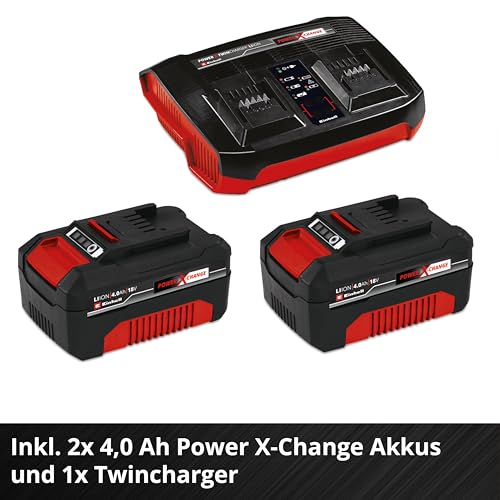 Einhell Akku-Rasenmäher 'RASARRO' 36/42 Kit Power X-Change inkl. 2x 4,0Ah Akkus+Ladegerät