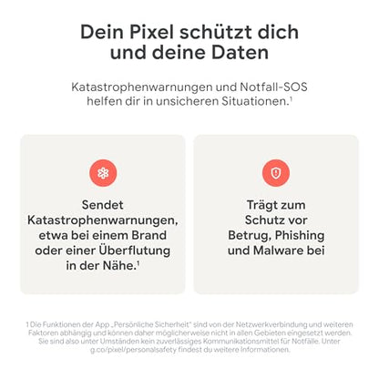 Google Pixel 9 Pro XL (128GB) mit Gemini ohne SIM-Lock, Dreifach-Rückkamerasystem, KI-Technologie