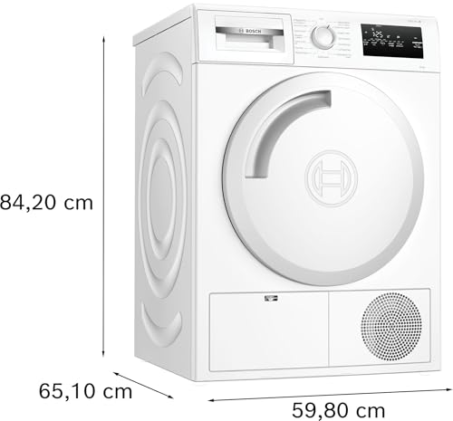 Bosch 'Series 4' heat pump dryer (4WTH83VV3): Sensitive Auto Drying System, Environmentally friendly