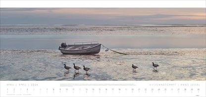 Meerlandschaft 'SYLT' Kalender 2026 - Hans Jessel: Großer XXL Panorama-Wandkalender