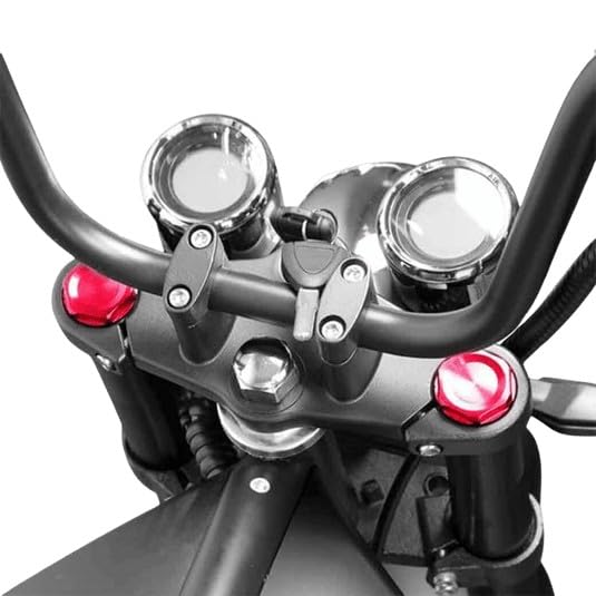 Chopper X9 Plus electric scooter with road approval: 3000W, 60V/20Ah lithium battery (black)