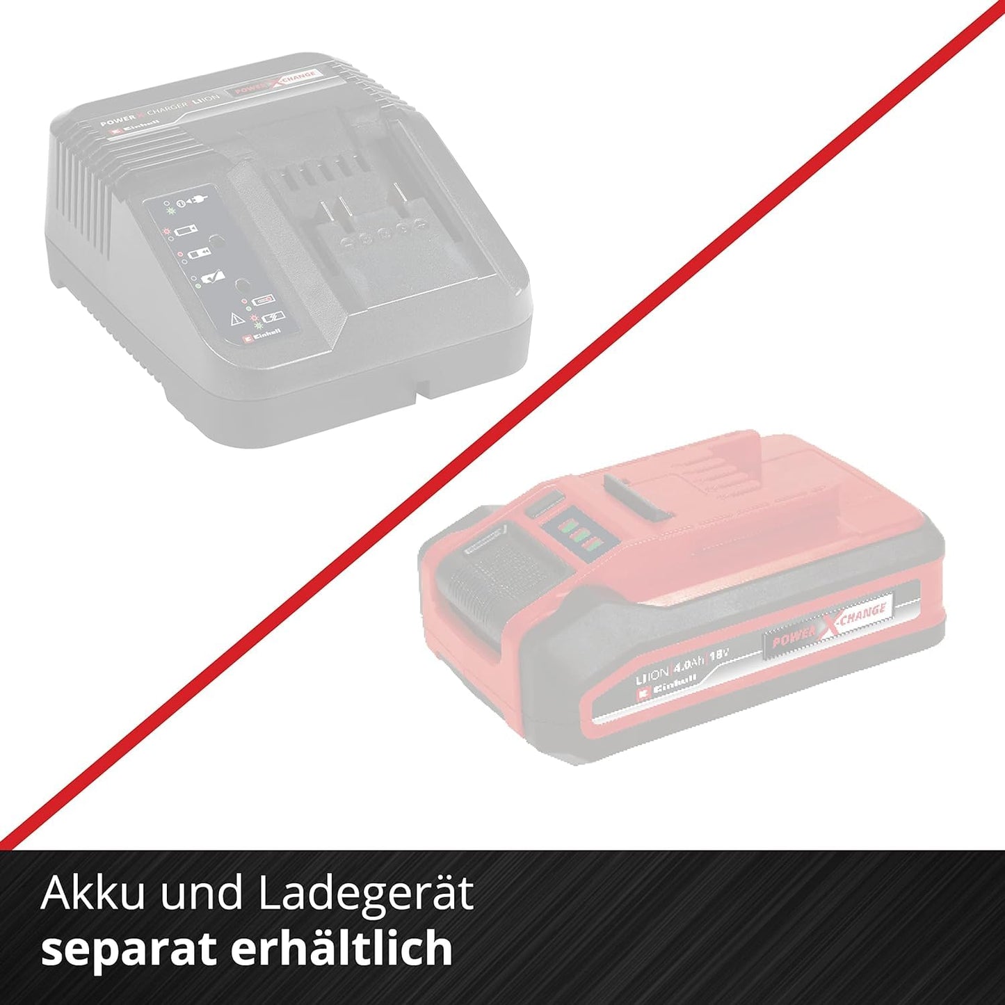 Einhell battery-powered lamp (TC-CL 18/350) Li-Solo Power X-Change without battery