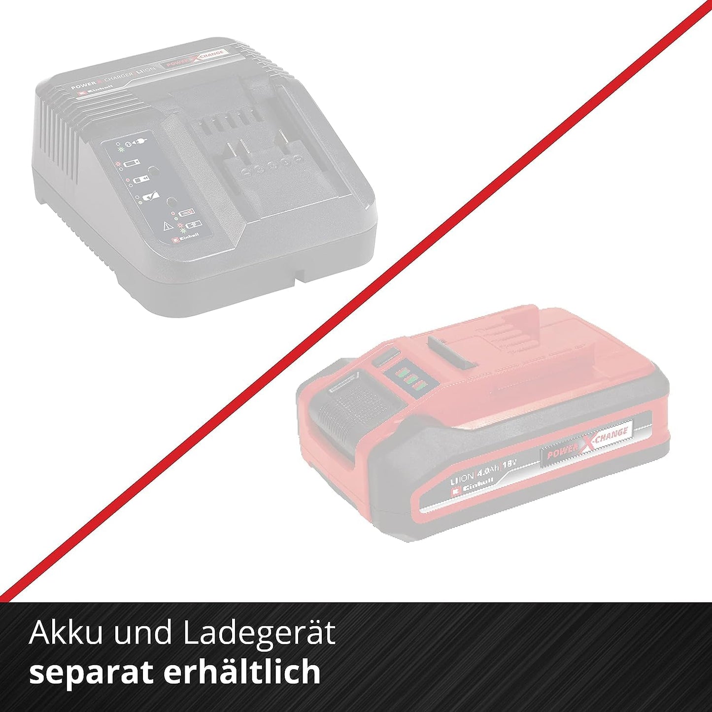 Einhell Professional Cordless Impact Wrench IMPAXXO 18/450 Power X-Change incl. Nut Set (18V, 450Nm)
