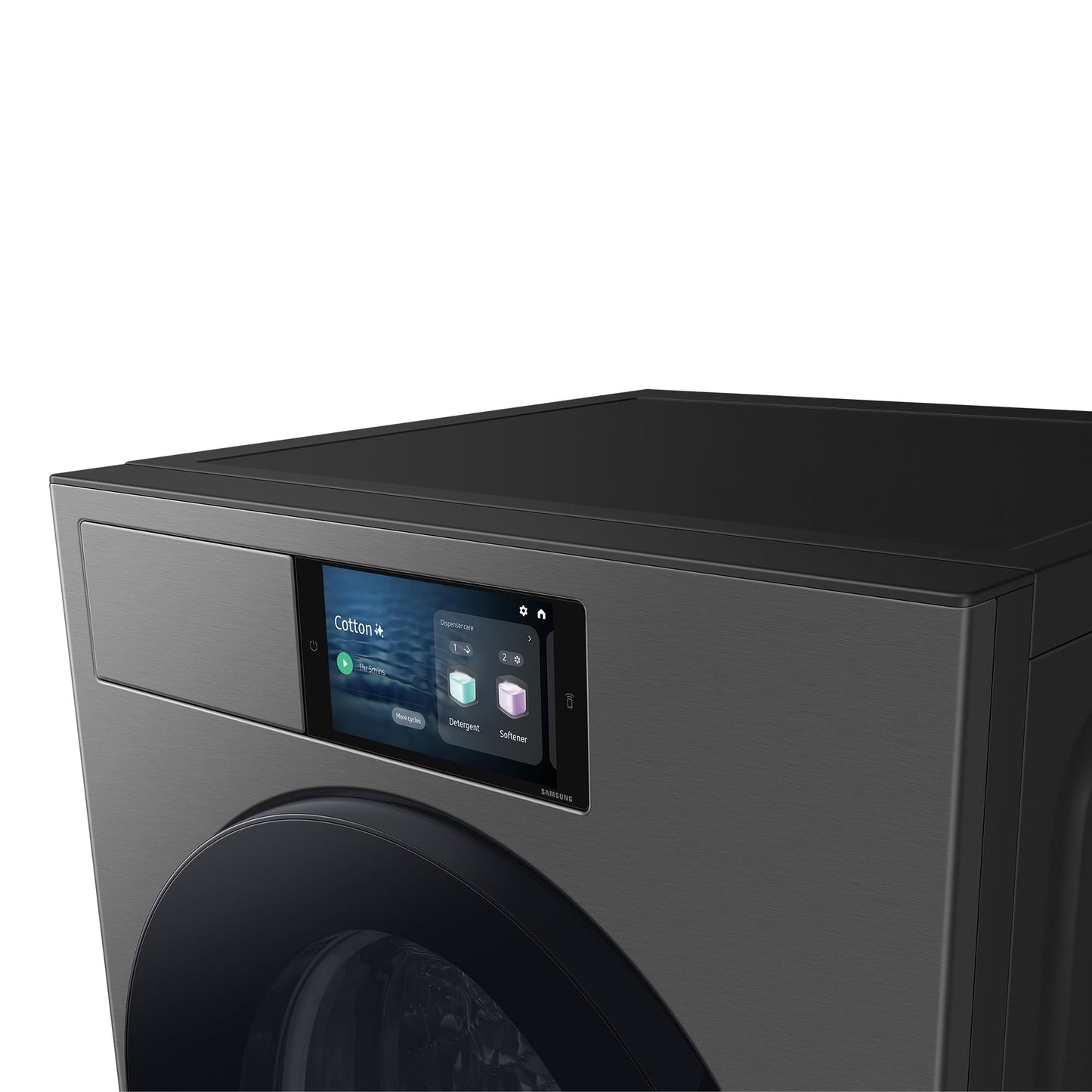 Samsung (WF90F09C4SU2) 'Bespoke AI' Washing Machine (9kg): SmartThings Energy Mode, Ecobubble, SuperSpeed