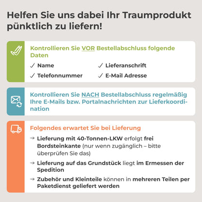 FinnTherm sauna barrel 'Carrie' for outdoor use with 2 wooden benches | Wall thickness: 42mm