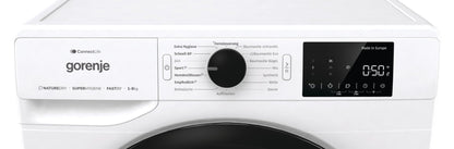 Bundle of Gorenje (WPAM84A1T) '8kg' Washing Machine with Steam Function + Gorenje (DPNE82/GN) '8kg' Heat Pump Dryer