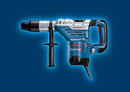 Bosch Professional Bohrhammer (GBH 5-40 DCE) inkl. Zusatzhandgriff + Handwerkoffer: SDS Max