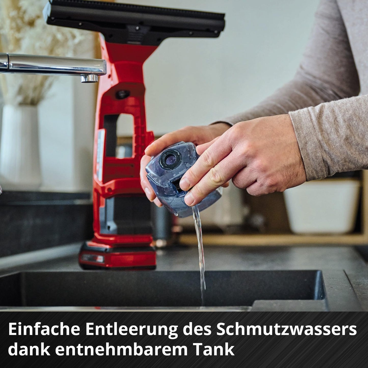 Einhell cordless window cleaner 'BRILLIANTO' Power X-Change without battery