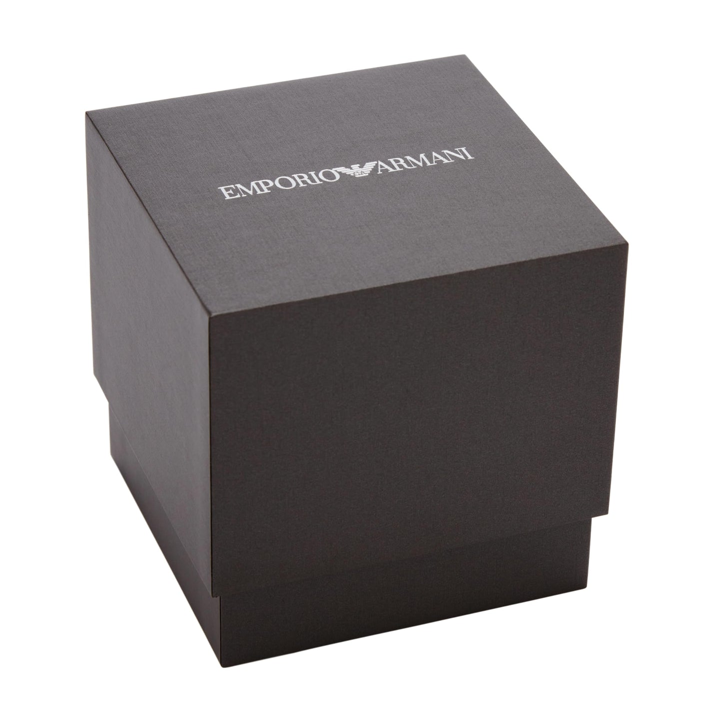 Emporio Armani 'AR1808' Chronograph-Herrenuhr (46mm): Edelstahl, Wasserdicht