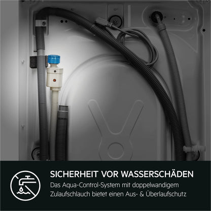 AEG Serie 6000 mit ProSense® (L6AMZ49FL) Waschmaschine (9kg): Leise, Mengenautomatik