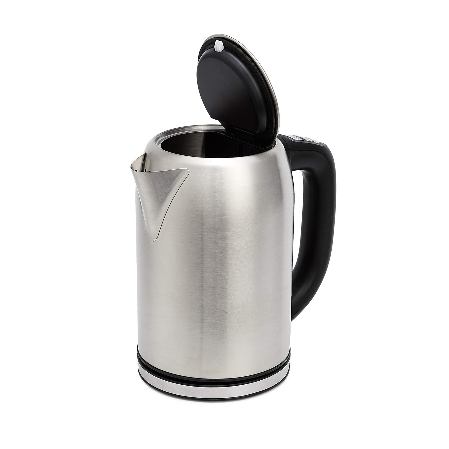 Amazon Basics 1.7L Stainless Steel Kettle with Digital Display and Keep Warm Function