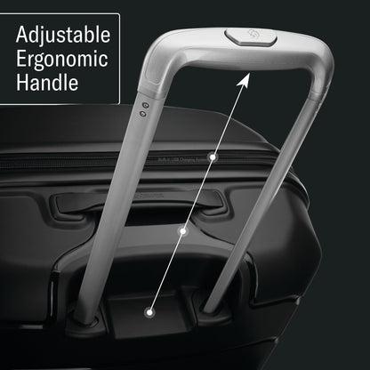 SAMSONITE 'Freeform Hardside' hard-shell suitcase: Expandable with double swivel wheels 